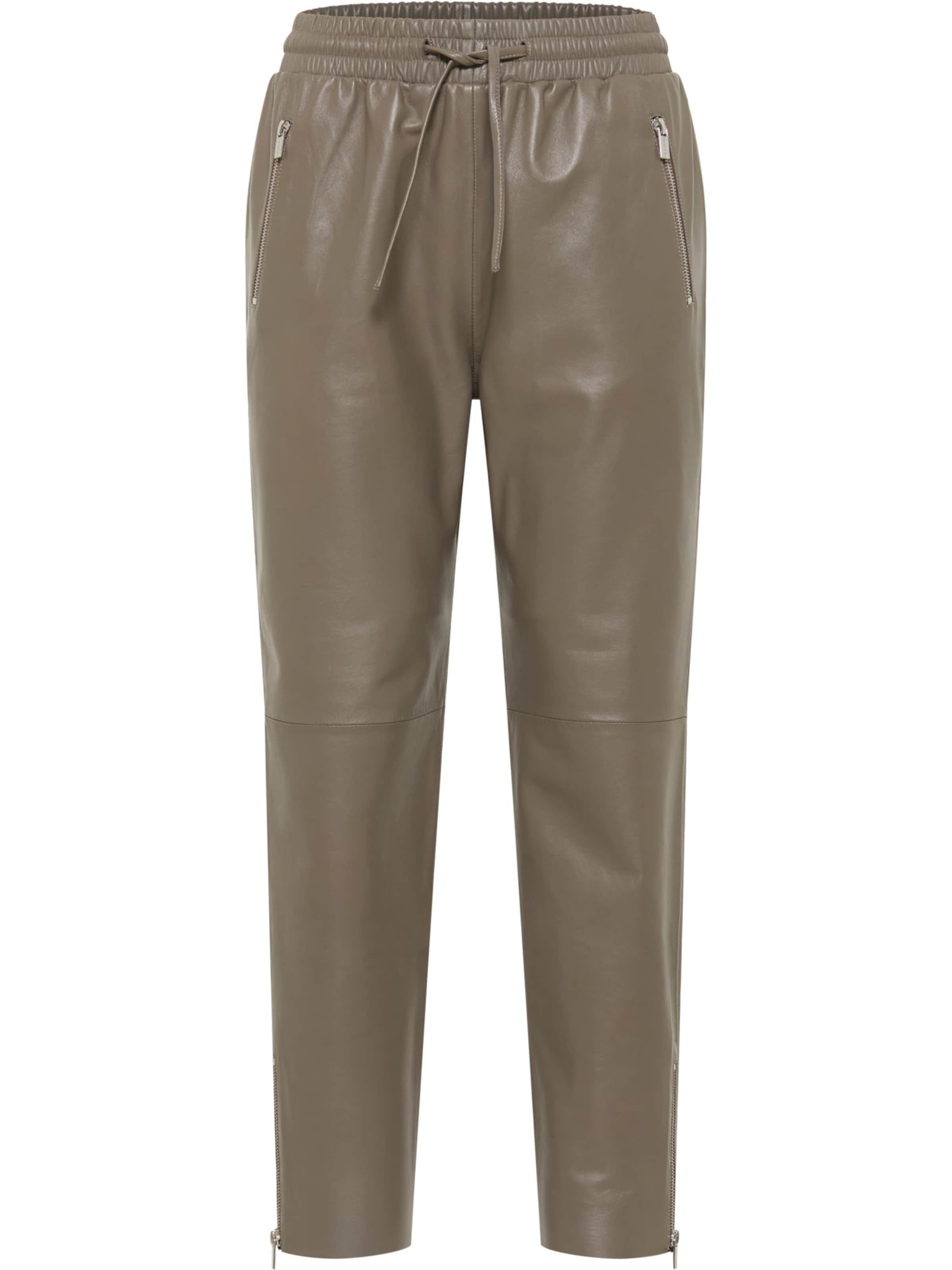 Carlo Colucci Regular Broek &#x27; Demichiel &#x27; in Groen: voorkant