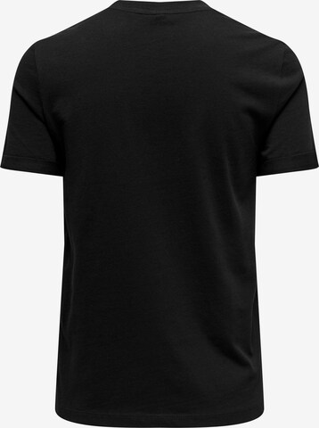 Tricou 'NEO' de la ONLY pe negru