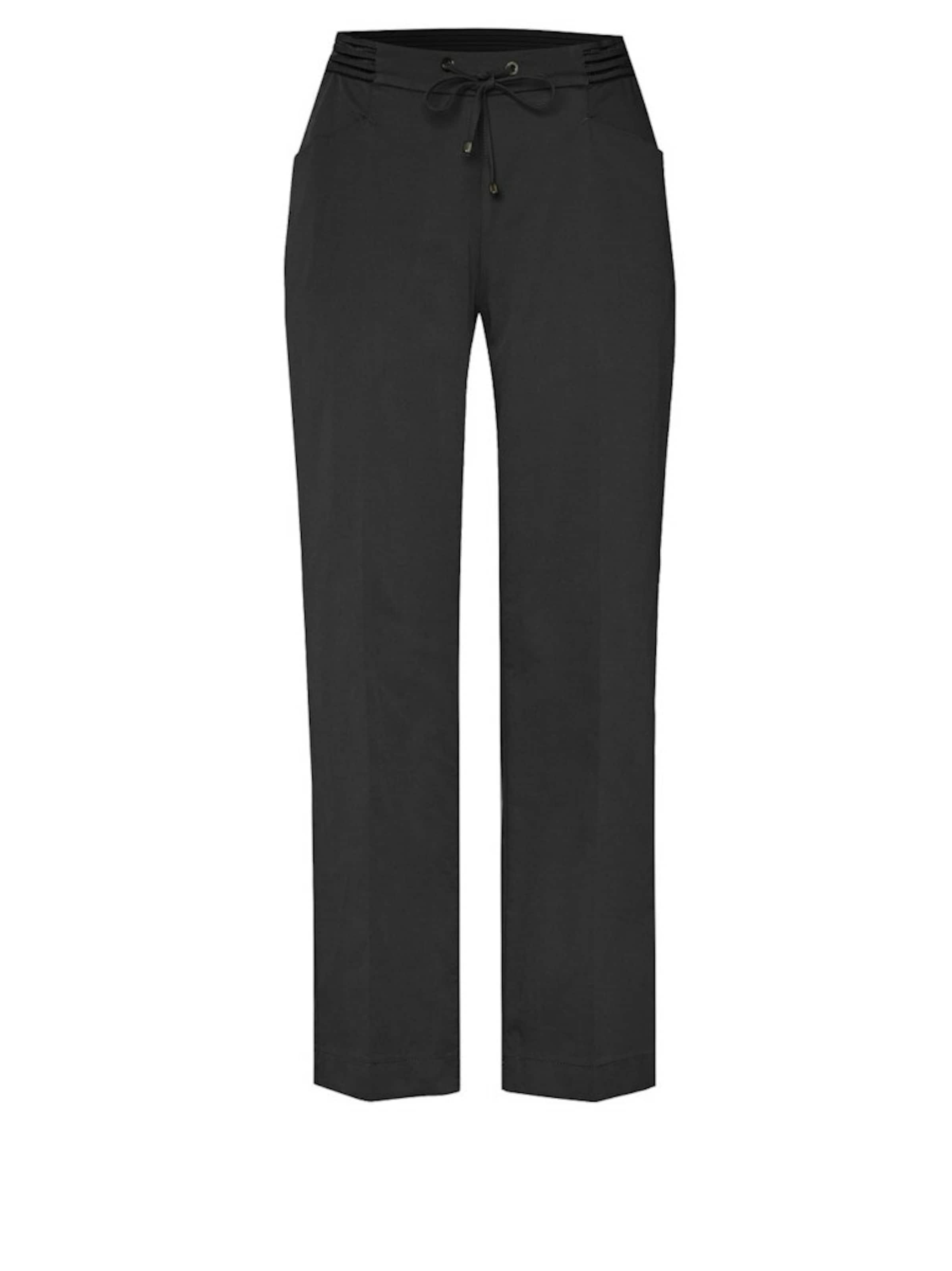 TONI Regular Trousers in Black: front