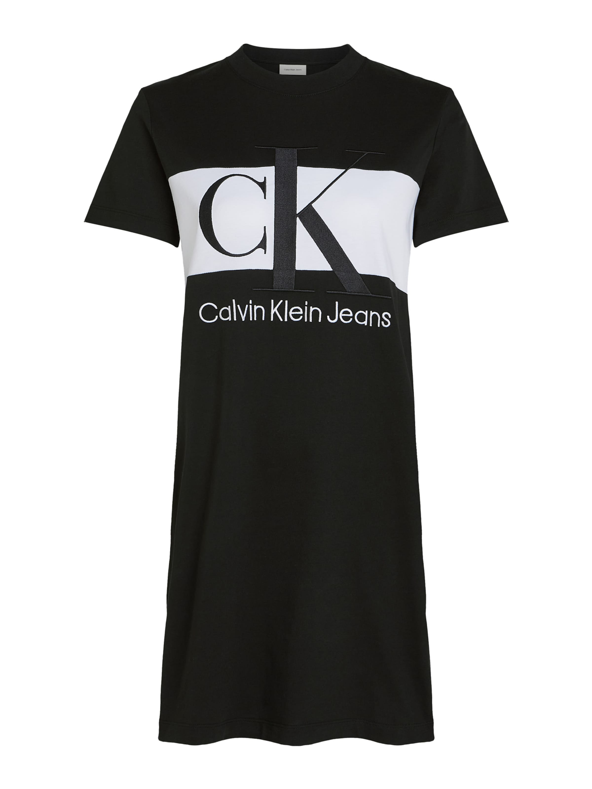 Calvin Klein Jeans Kleid in schwarz / weiß, Produktansicht