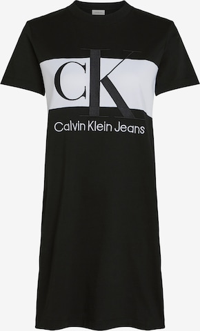 Robe Calvin Klein Jeans en noir : devant