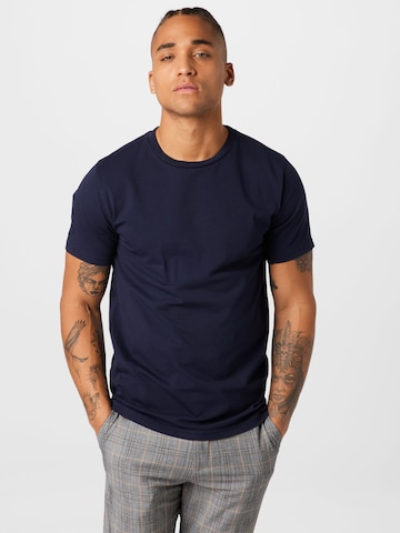 AMERICAN VINTAGE T-shirt i blå: framsida