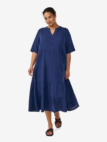 ZizziLjetna haljina 'Vvivu' - plava boja: prednji dio