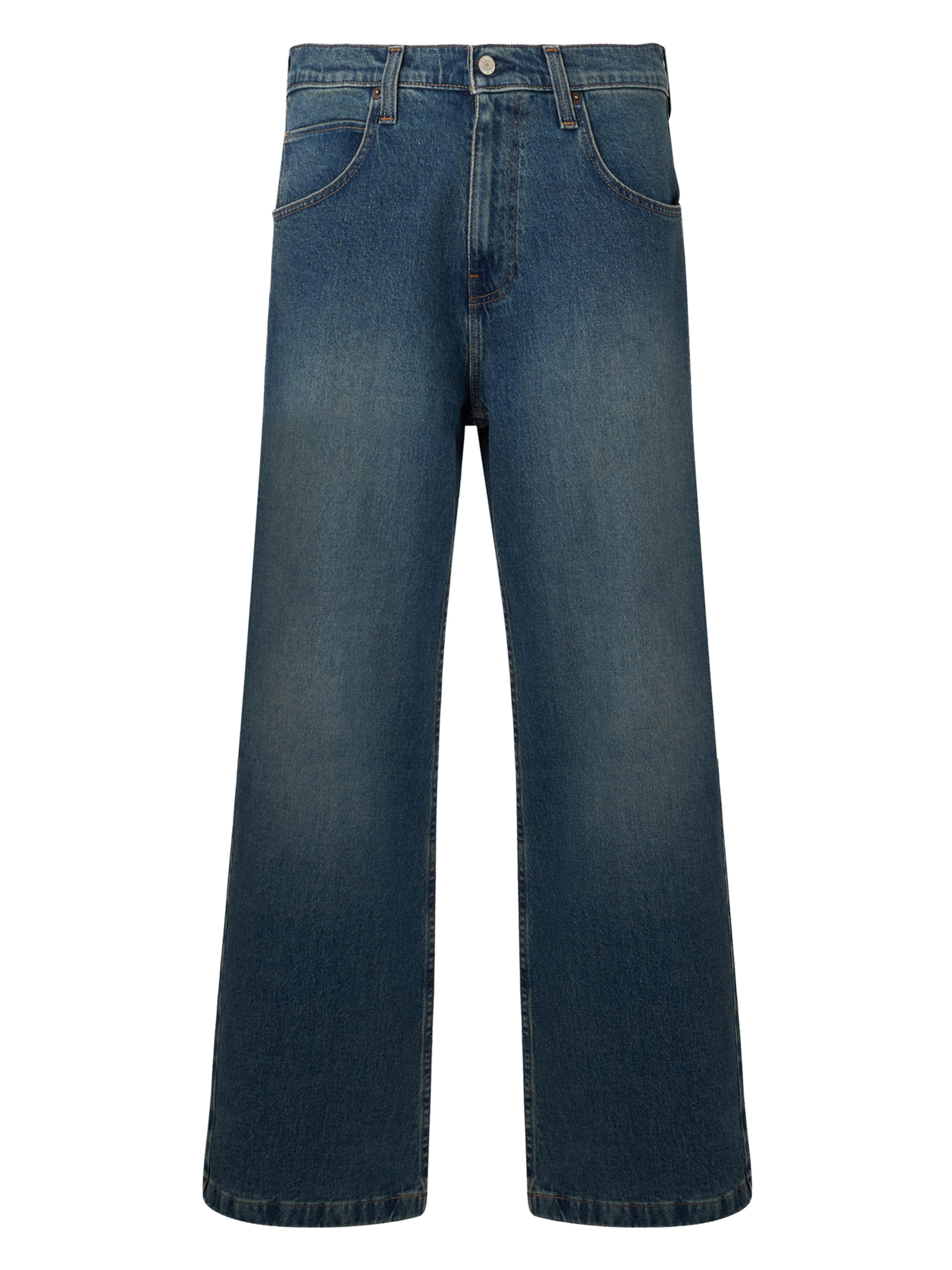 Baggy Jeans di HOLLISTER in blu: frontale