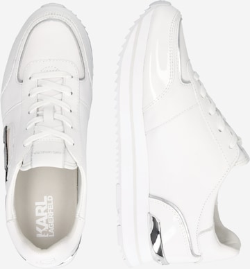 Karl Lagerfeld Låg sneaker 'VELOCITA II' i vit