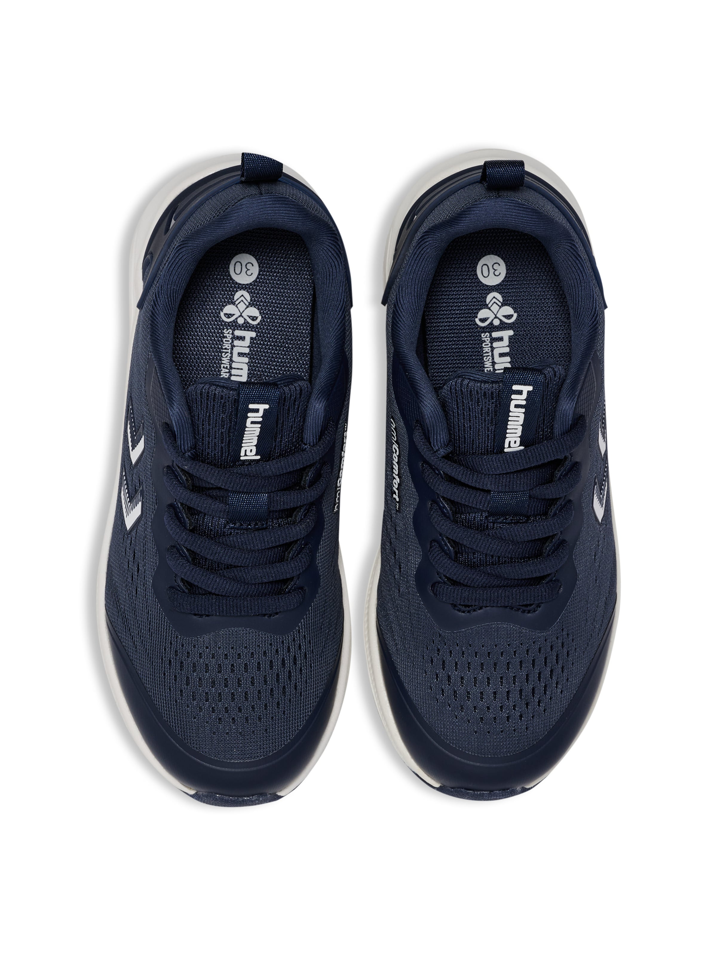 Hummel Sneakers in Blauw