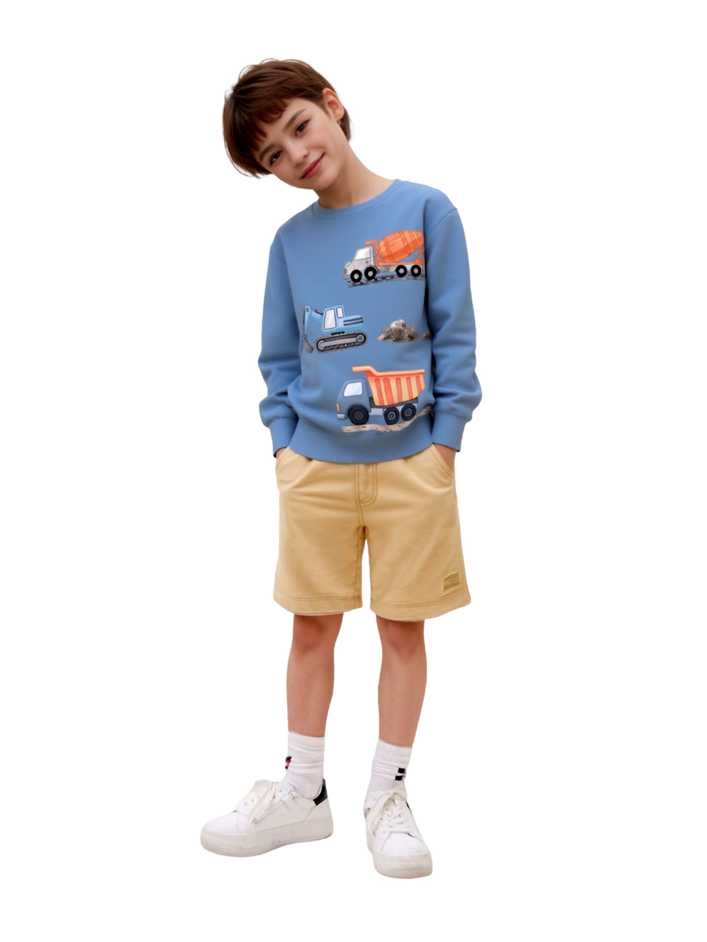 NAME IT Sweatshirt 'Jaso' in Blau