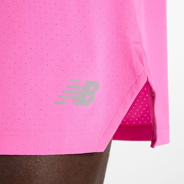 new balance Regular Workout Pants 'RC 5' in Pink