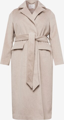 Manteau mi-saison 'Valeska' Guido Maria Kretschmer Curvy en beige : devant