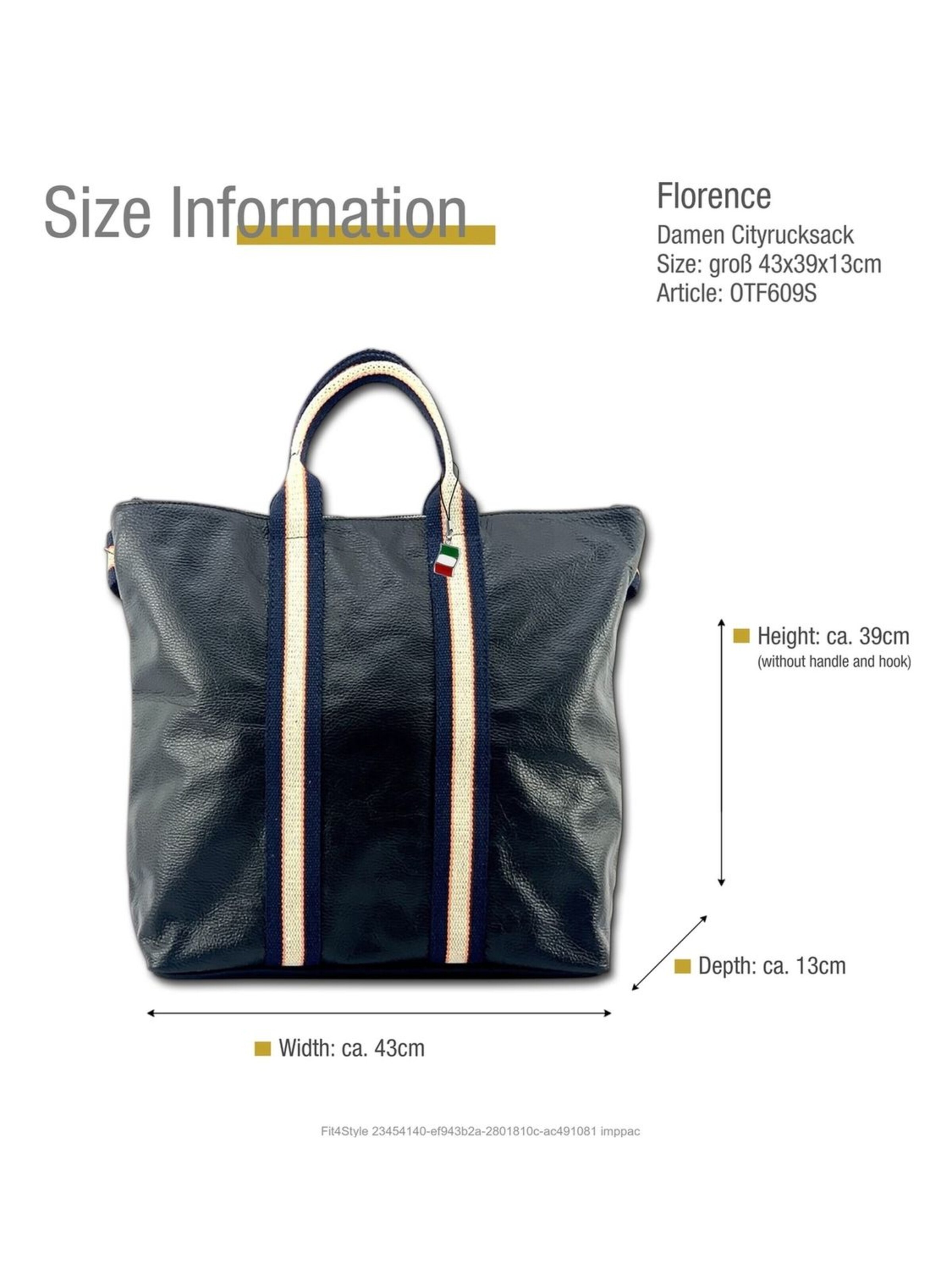 Sac à dos Florence en noir