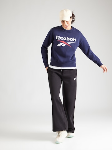 Reebok Sportovní mikina – modrá