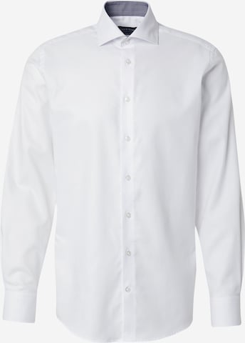 Bruun & Stengade Regularny krój Koszula 'Josh' w kolorze biały: przód