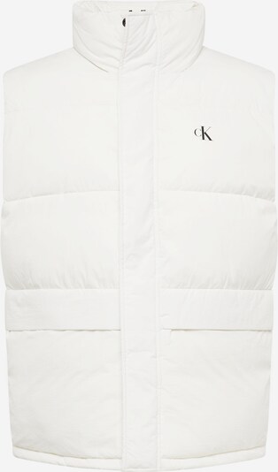 Calvin Klein Jeans Gilet en noir / blanc, Vue avec produit