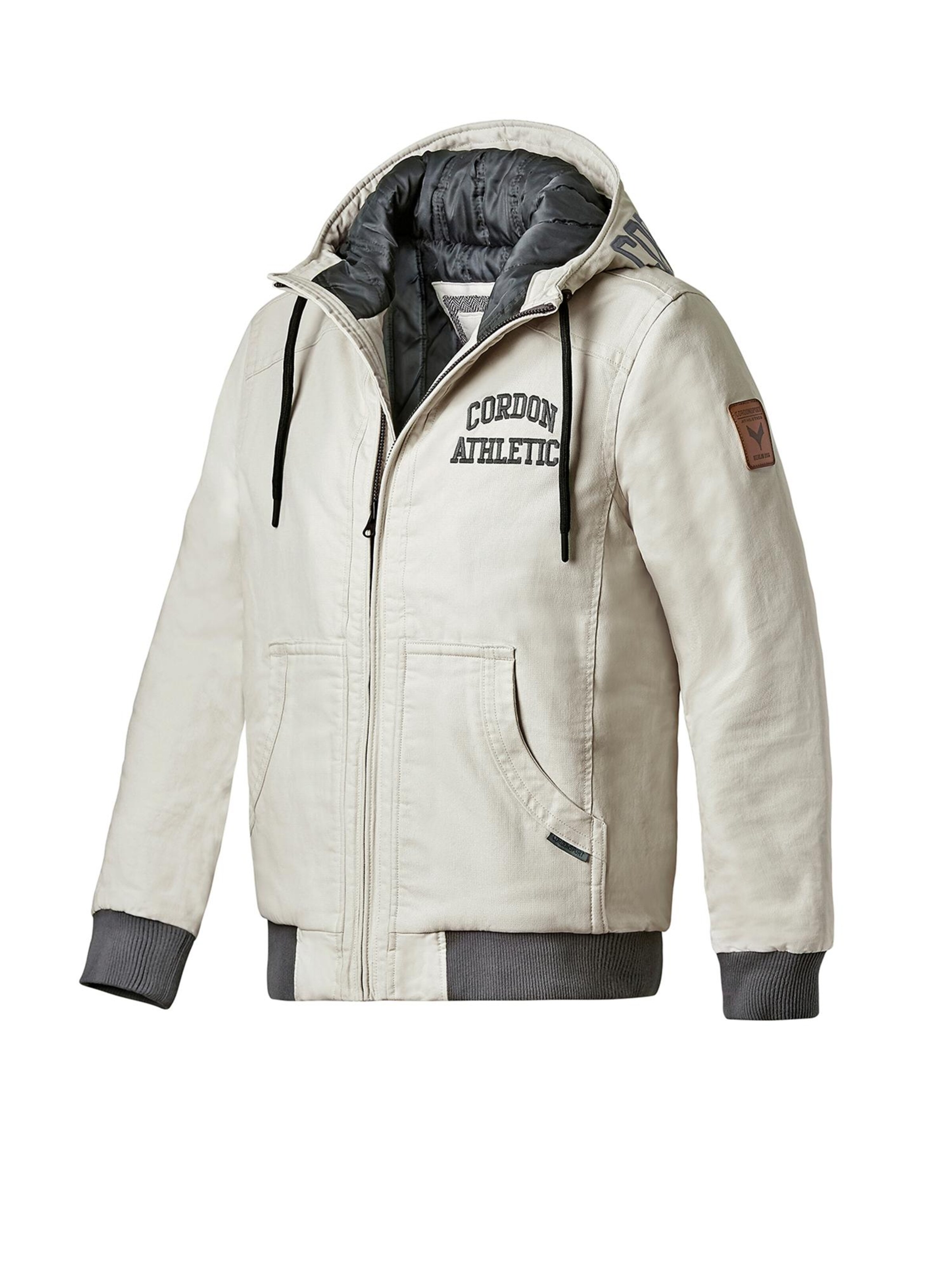 Cordon Sport Winter Jacket 'Active Hood' in Grey