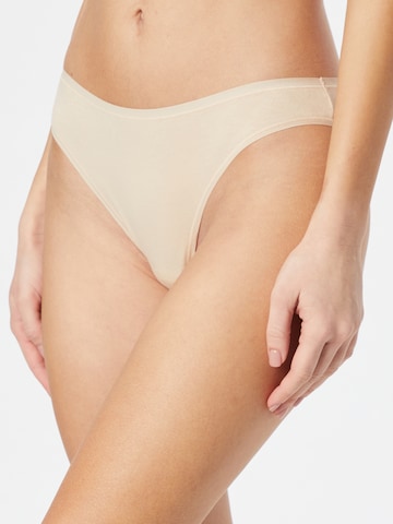 Slip di SCHIESSER in beige: frontale