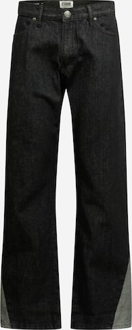 Urban Classics Loose fit Jeans in Black: front
