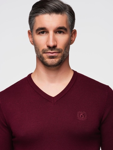 Pullover di Ombre in rosso