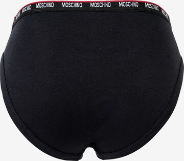 Moschino Underwear Slip in Schwarz