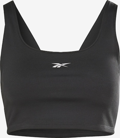 Reebok Sportski grudnjak 'Workout Ready' u crna / bijela, Pregled proizvoda