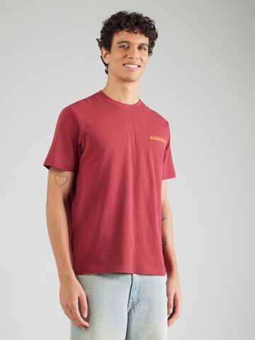 NAPAPIJRI Bluser & t-shirts 'SUMI' i rød: forside