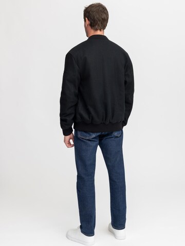Bombers Winterjas 'TRACK MEN' in Zwart