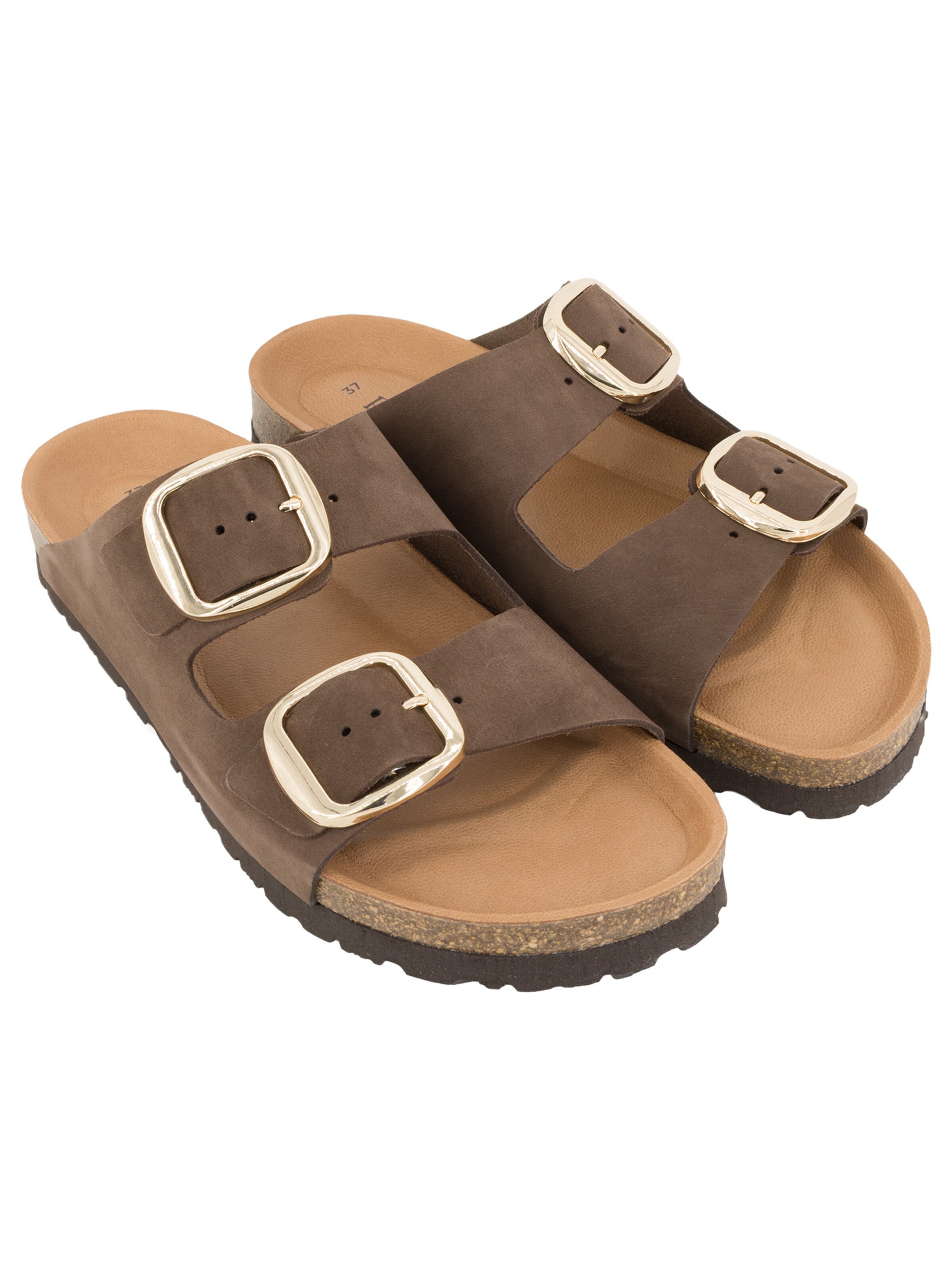 Piece Of Mind Pantolette 'Comfort'‌‌‌‌‌‌‌‌ in Braun