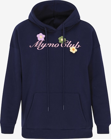 MYMO - Sudadera en azul: frente
