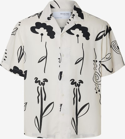 SELECTED HOMME Overhemd in de kleur Zwart / Wit, Productweergave