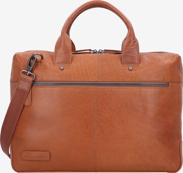 Plevier Document Bag 'Flint' in Brown