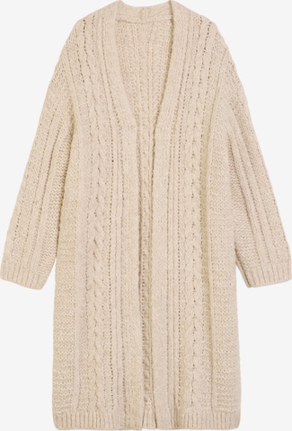 bēšs Marc O'Polo Adīta jaka: no priekšpuses