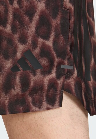 ADIDAS PERFORMANCE Regular Sportshorts 'D4T Power' in Braun