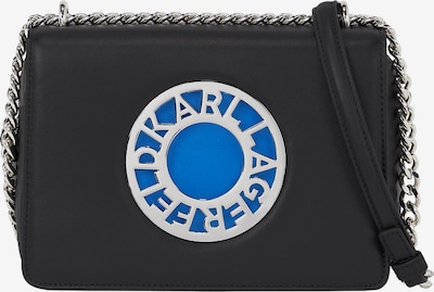 Karl Lagerfeld Sac bandoulière en bleu / noir / argent, Vue avec produit