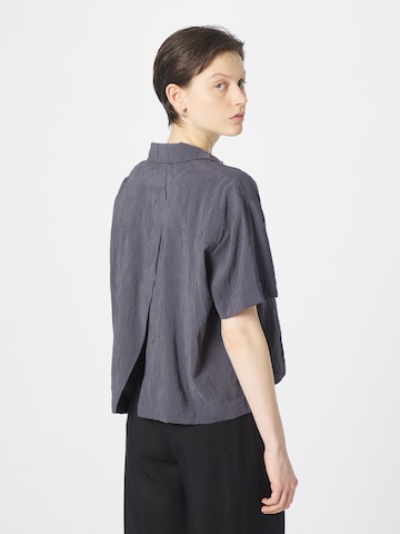 NORR Bluse 'Moa' in Grau