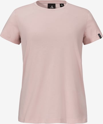 T-shirt fonctionnel Schöffel en rose : devant