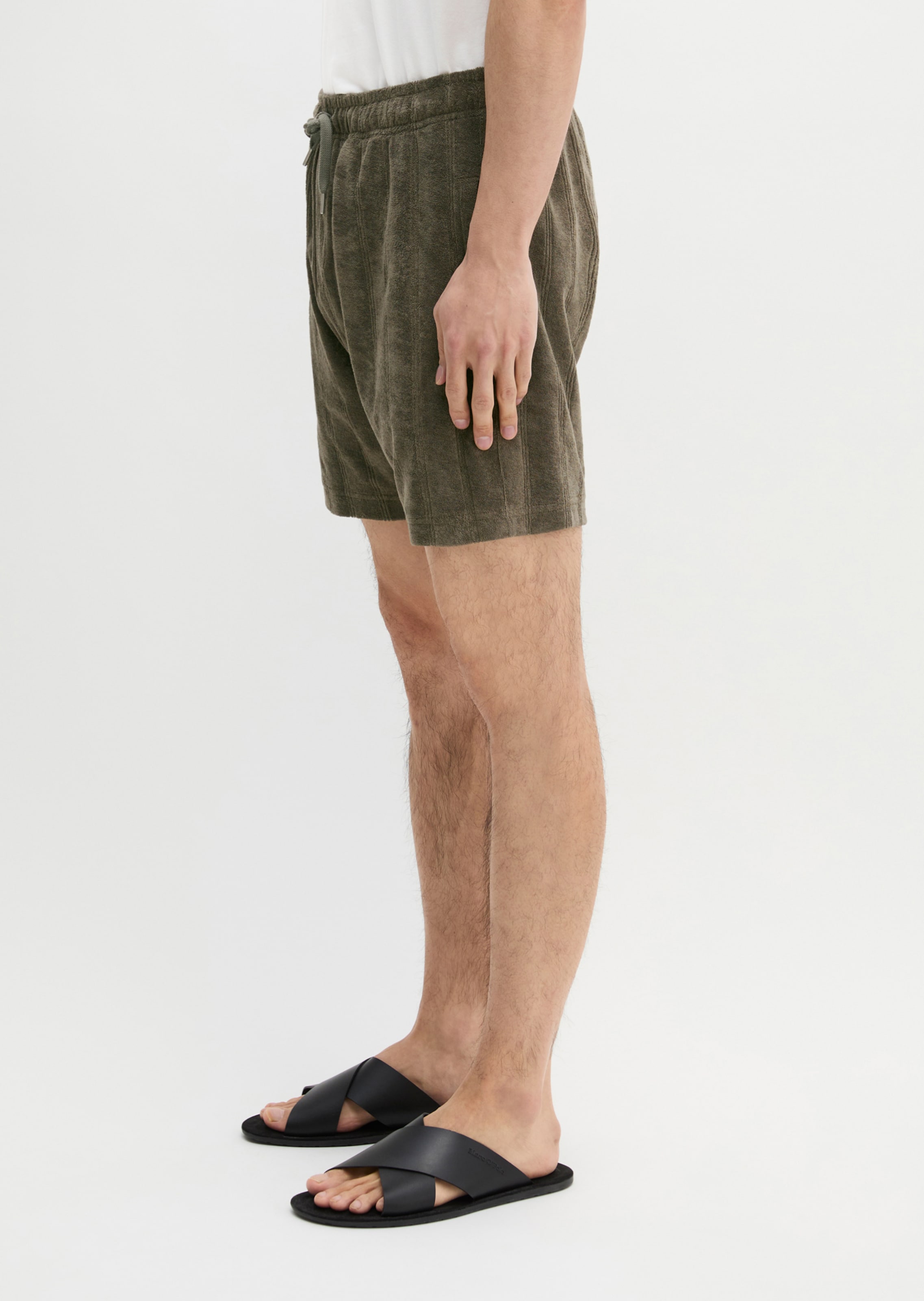 Marc O'Polo Regular Broek in Grijs