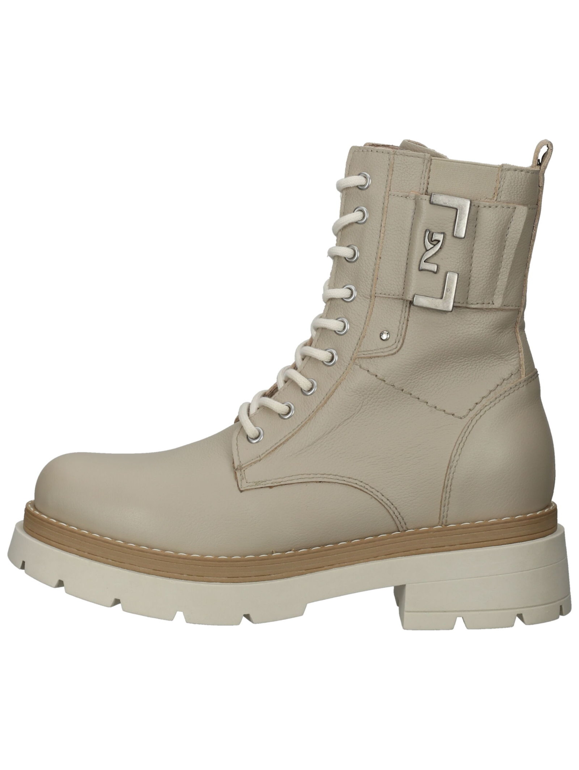 Bottines à lacets Nero Giardini en beige