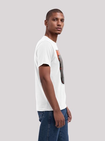 T-Shirt 'Pantera Venomous Snake' F4NT4STIC en blanc