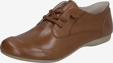 JOSEF SEIBEL Lace-Up Shoes 'Fiona 01' in Brown: front