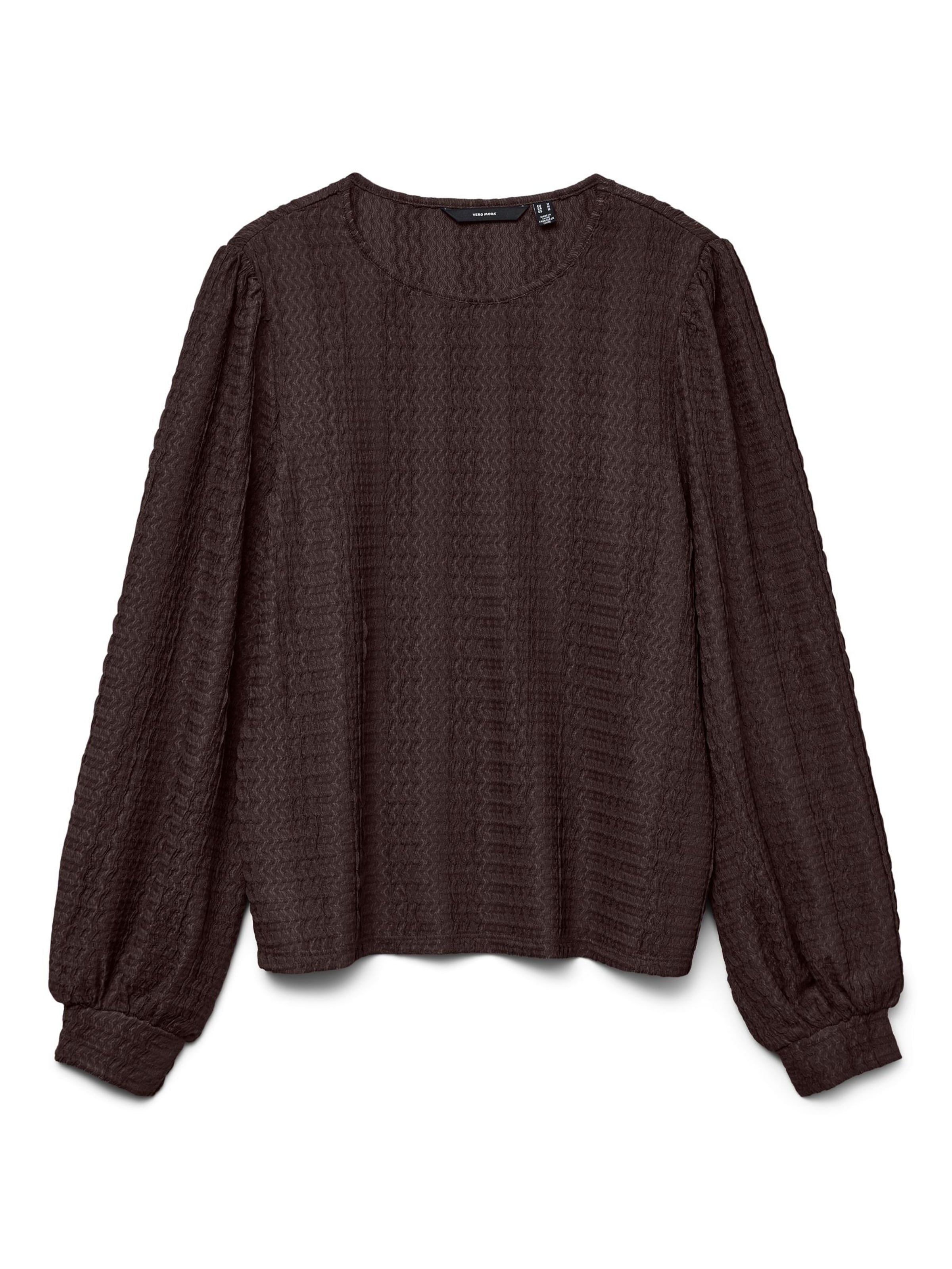 VERO MODA Bluse in Braun: Vorderseite