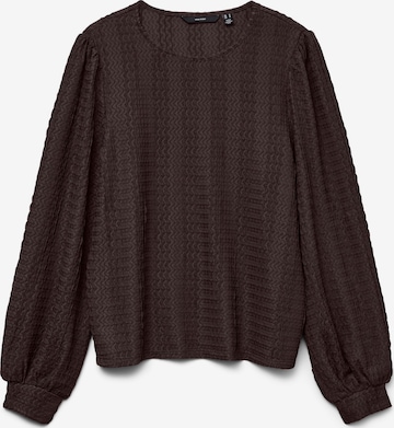 VERO MODA Bluse in Braun: Vorderseite