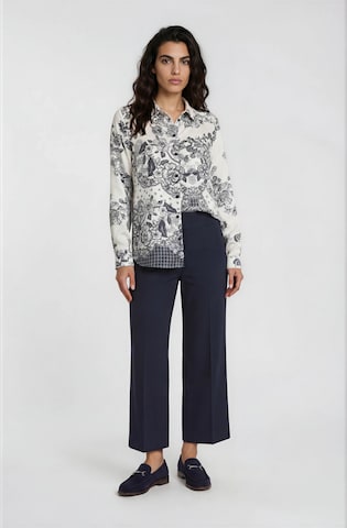 Milano Italy Blouse in White