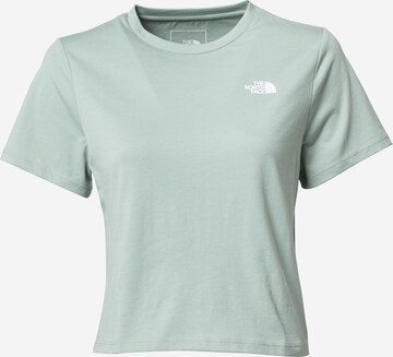 T-shirt fonctionnel THE NORTH FACE en vert : devant