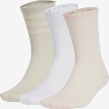 ADIDAS ORIGINALS Socks 'Collective Power' in Beige: front