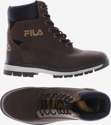 FILA Anke & Mid-Calf Boots in 39 in Brown: front