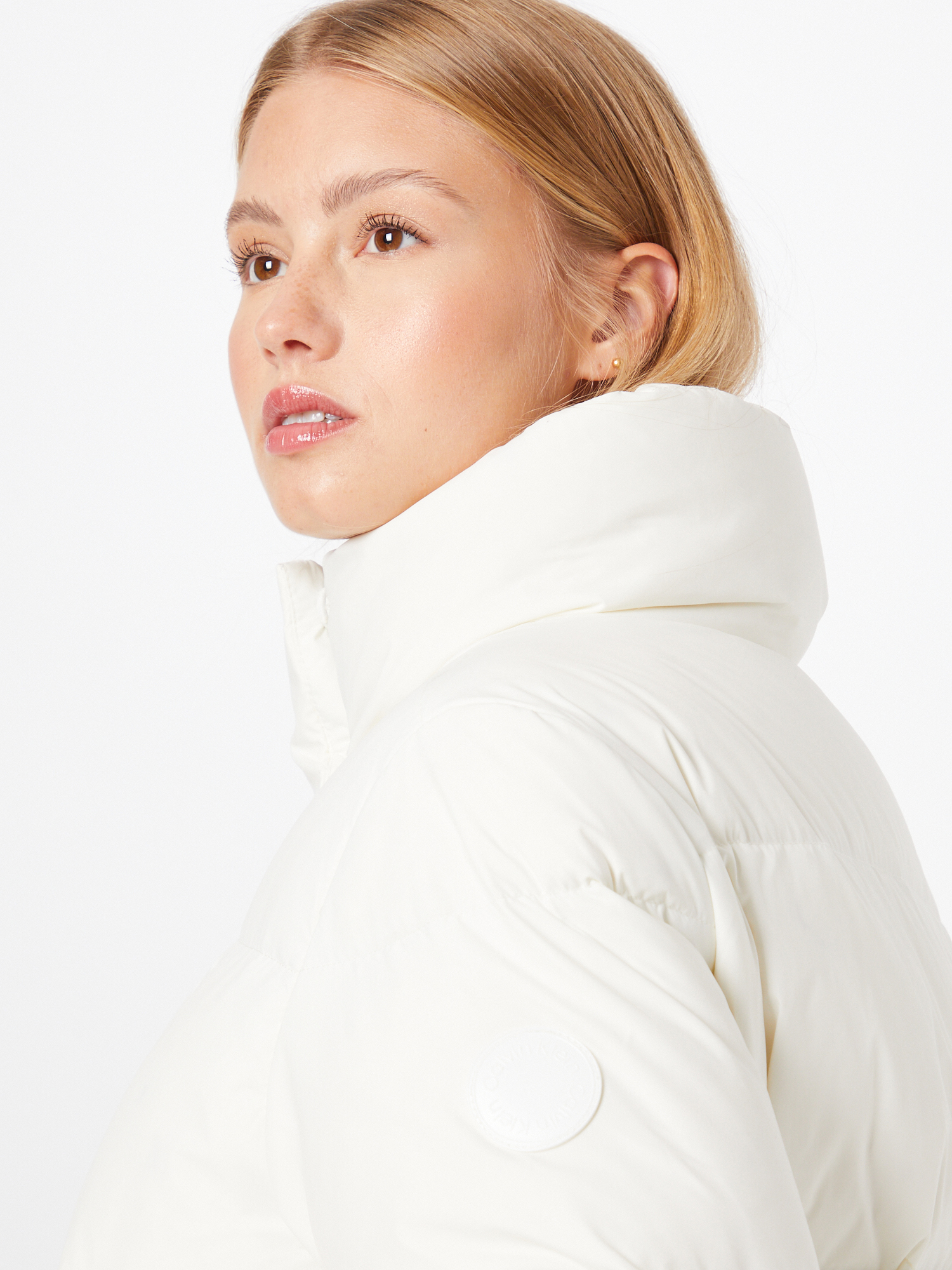 Abbigliamento Premium Calvin Klein Giacca invernale in Bianco 