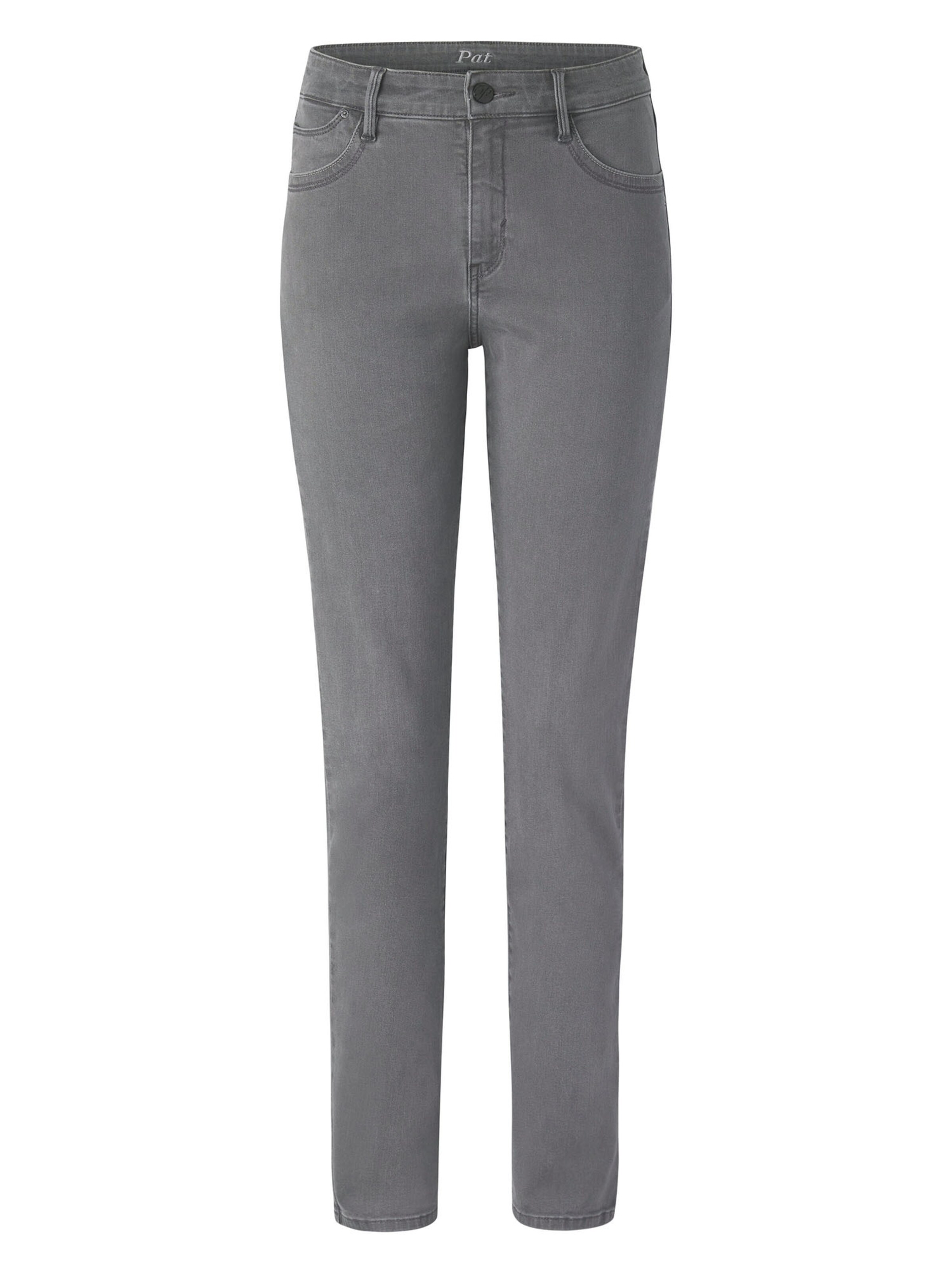 PADDOCKS Slimfit Jeans in Grau: Vorderseite
