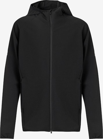 EA7 Emporio Armani Sport szabadidős dzsekik 'VENTUS7' - fekete: elől
