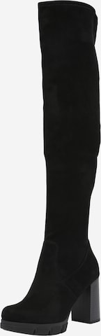Bagatt Ботуши над коляното 'Amila Evo' в черно: отпред
