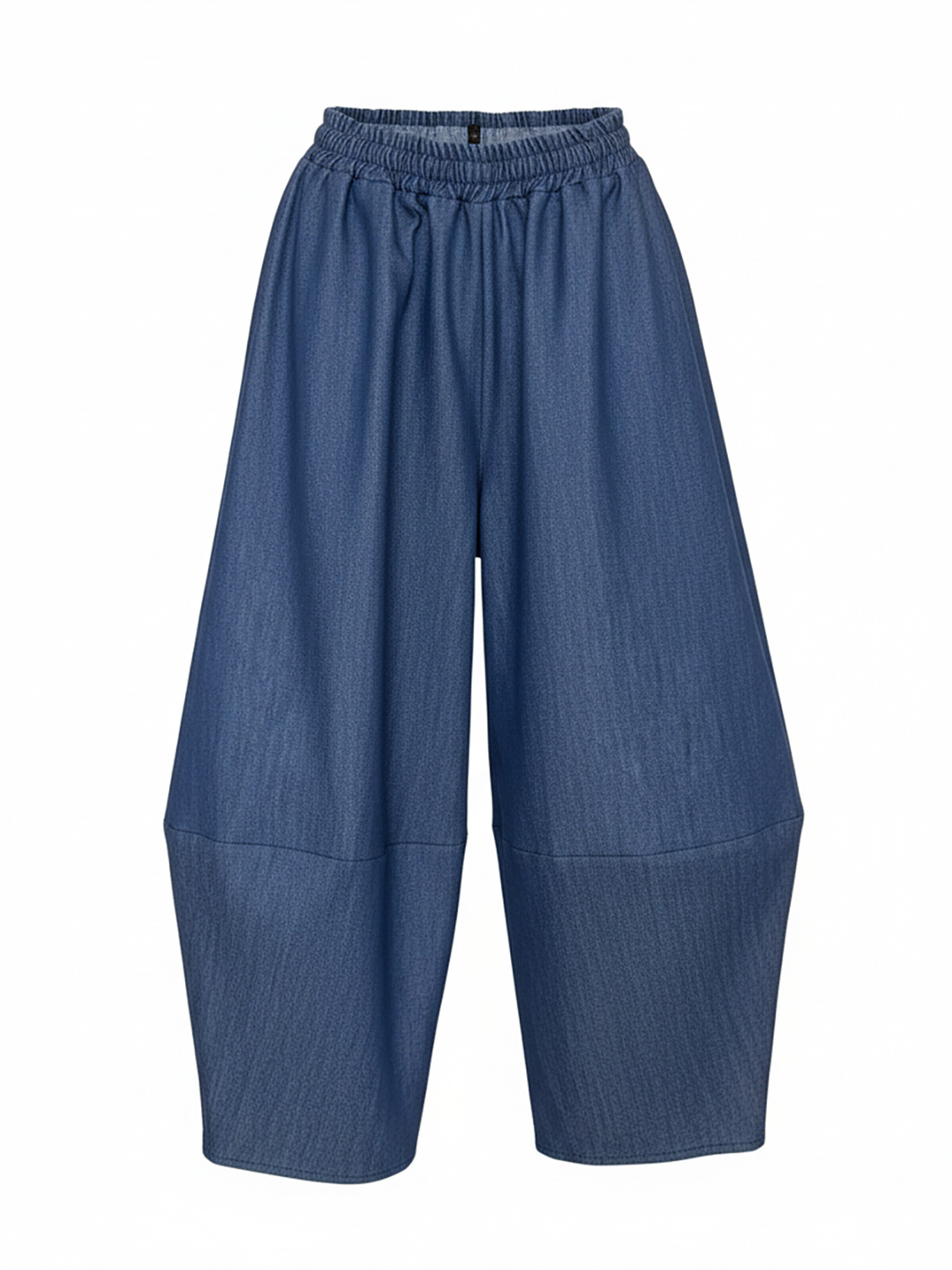IUnique Wide leg Byxa 'Ballonique Denim' i blå