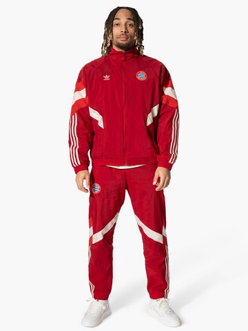 ADIDAS ORIGINALS Funktionsjacke 'FC Bayern' in Rot